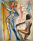 Salvador Dali The Fashion Designer painting